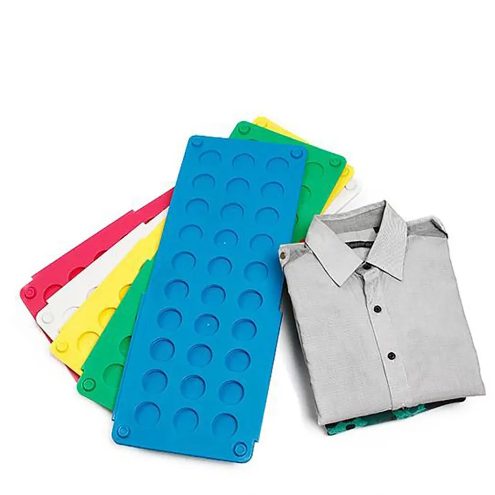 

Practical Clothes Folding Board Save Time Multifuncitonal Magic Fast Speed T-Shirt Clothes Easy Fold Organize