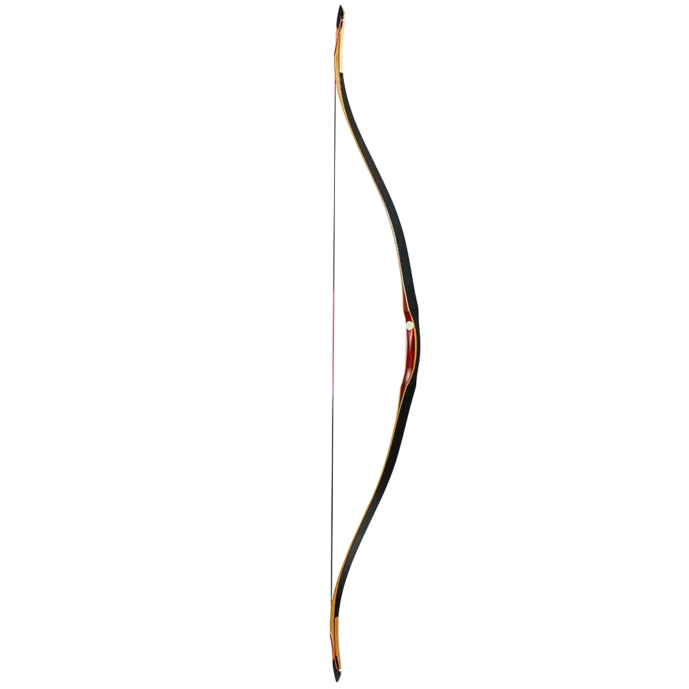 Arco de Madeira Topoarchery Polegada Tradicional Tiro Treinamento Arco 30 5050lbs Uma Peça Recurvo Laminado 53 6 Arco e flecha