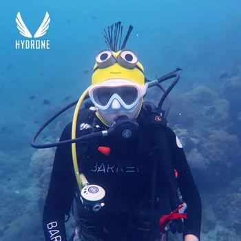 

Scuba Diving Mask Snorkel 3MM Neoprene Minions Dive Equipment Hood Hat Cap Helmet Underwater Sunscreen Anti-UV Warm Freediving