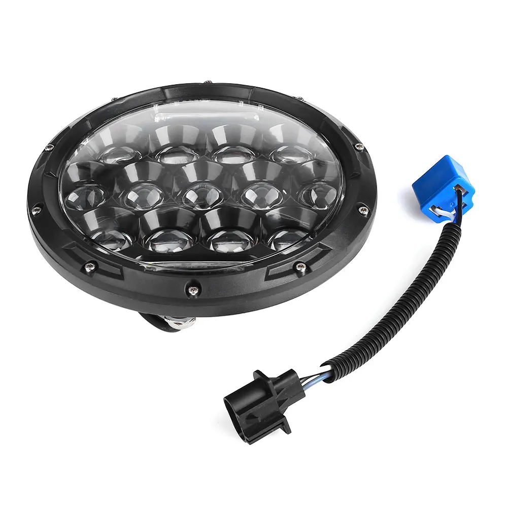 Автомобильный светодиодный фонарь angel eyes 7 дюймов светодиодный фонарь для JEEP JK TJ LJ Wrangler
