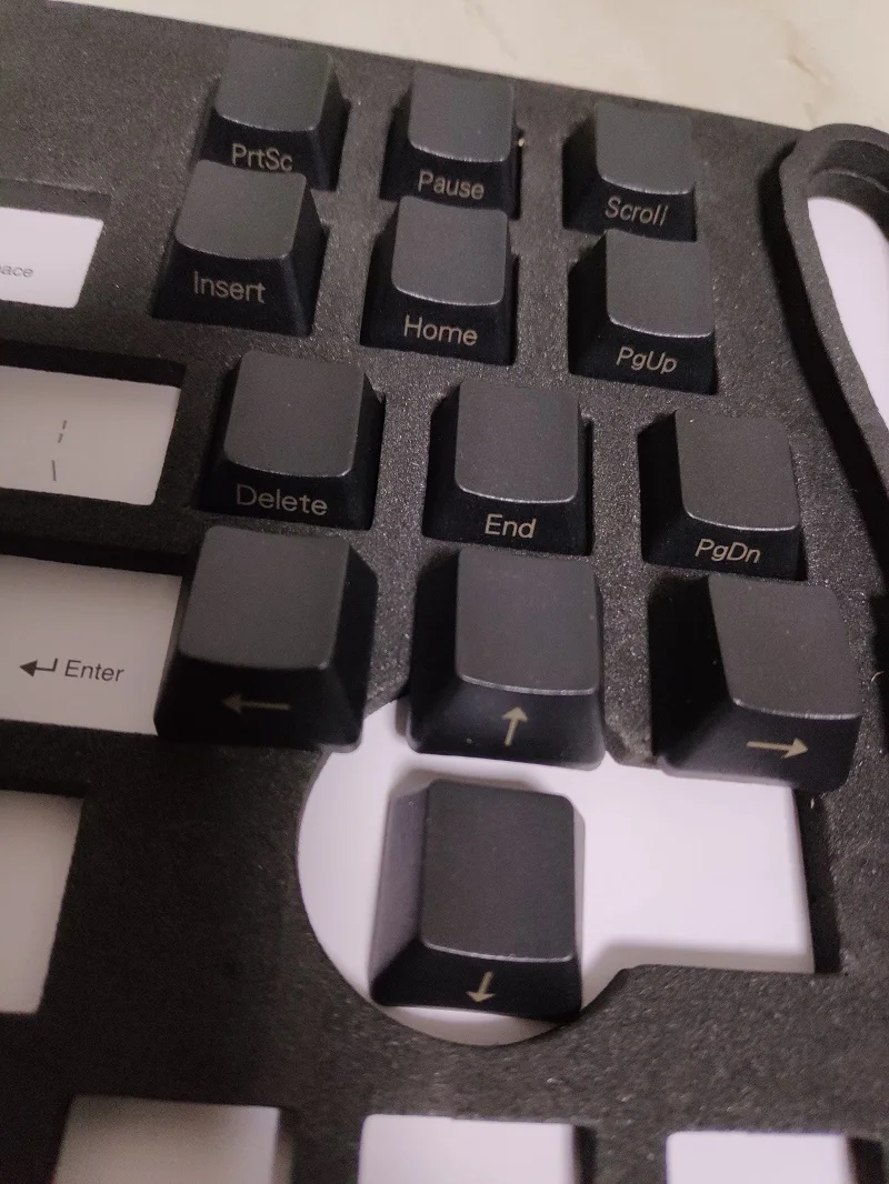 E model keycap PBT keycap для механической клавиатуры NUMPAD cherry mx keycaps 21 key num pad - Цвет: E model keycap