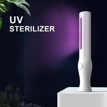 

2020 Handheld UV Sterilizer Lamp Portable Travel Home Disinfection Stick for Phones Clothes Bedding