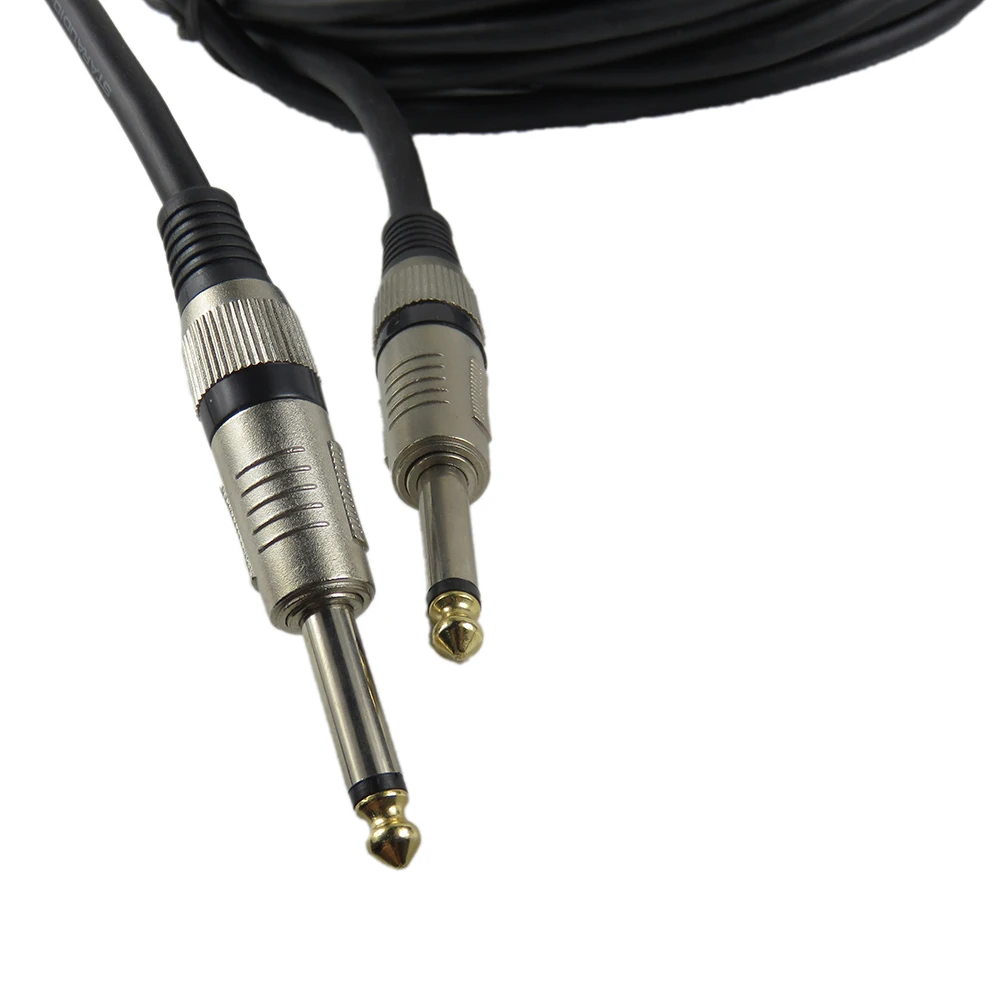 pa  dj speaker cable mono male cord