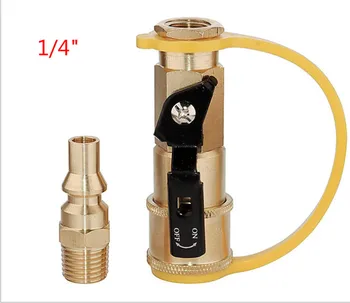 

1 copper propane valve for liquefied petroleum gas propane butane pipe fittings outdoor hydraulic quick joint gas joint pressure