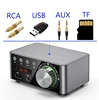 50WX2 Bluetooth 5,0 placa amplificadora de potencia TPA3116 recibidor estéreo hogar amplificador de Audio del automóvil USB u-disk TF reproductor de tarjeta de música ► Foto 2/6