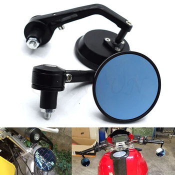

Universal 7/8 "Motorcycle Rearview Mirror Handle Rod End Mirror For Yamaha FZR400RR FZR600 FZR600R FZR750R FZR1000 MT-09