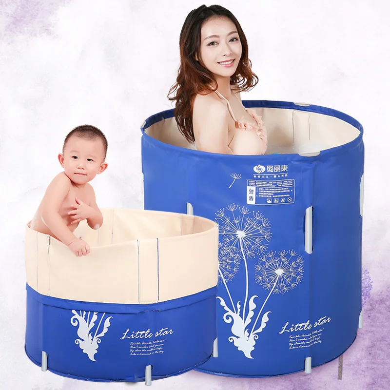 

Folding Bath Tub Adult Bath Tub Thickening Inflatable Bath Tub Children Bath Tub