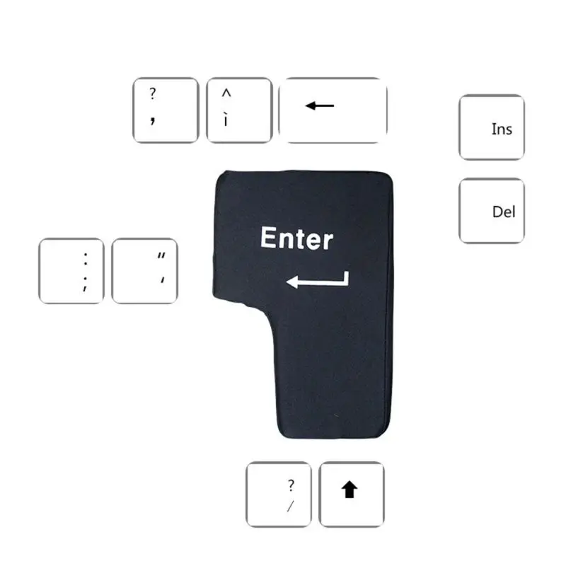  Big Enter Key Pillow Stress Relief Keyboard Button Soft Comfortable Sleep Nap Pillow