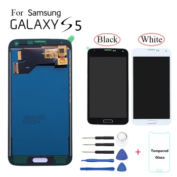 

TFT LCD screen For Samsung S5 G900 SM-G900F G900M Display LCD Screen Replacement For Samsung S5 G900A G900T G900W8 lcd display