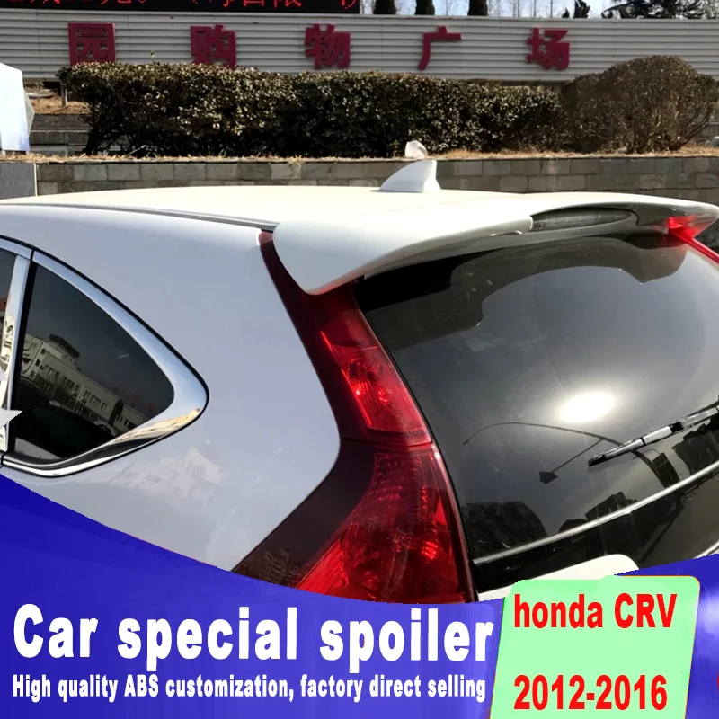 Новый дизайнерский спойлер для Honda CRV CR V прочная Лента стабильный из АБС пластика
