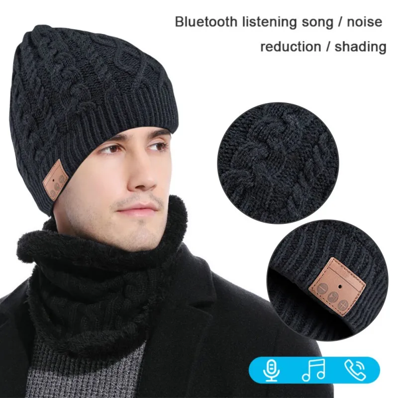 Bluetooth плоская кепка теплая удобная Кепка музыкальная Кепка