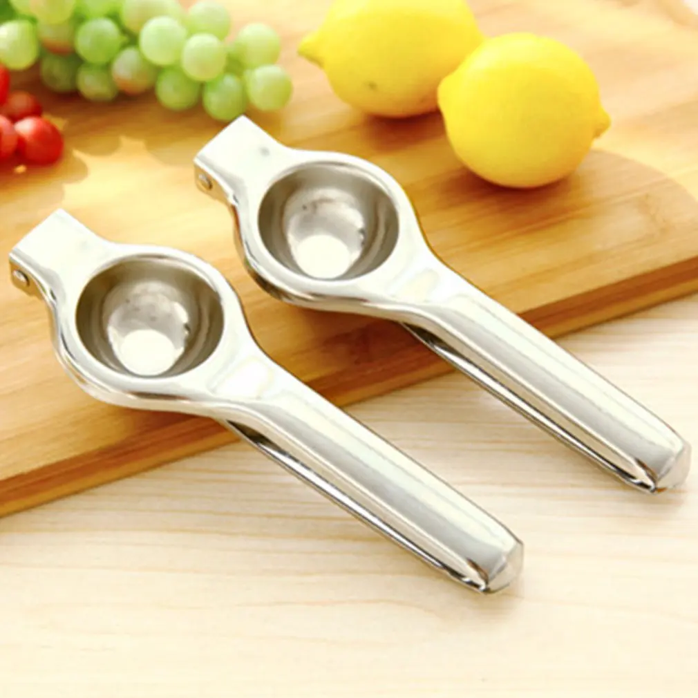 Stainless steel manual juicer Household lemon clip Mini creative squeezed orange juice pomegranate maker | Бытовая техника