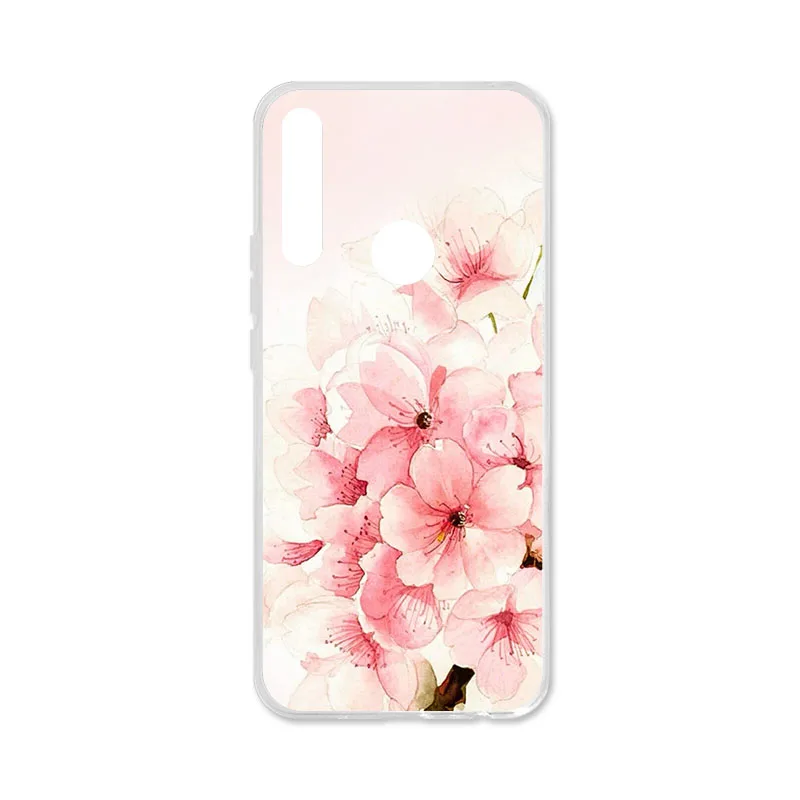Q093 Чехол для телефона s для huawei Y9 Prime чехол силиконовый с цветочным рисунком задний бампер для huawei Y9 Y9 чехол Чехлы бамперы - Цвет: Q093