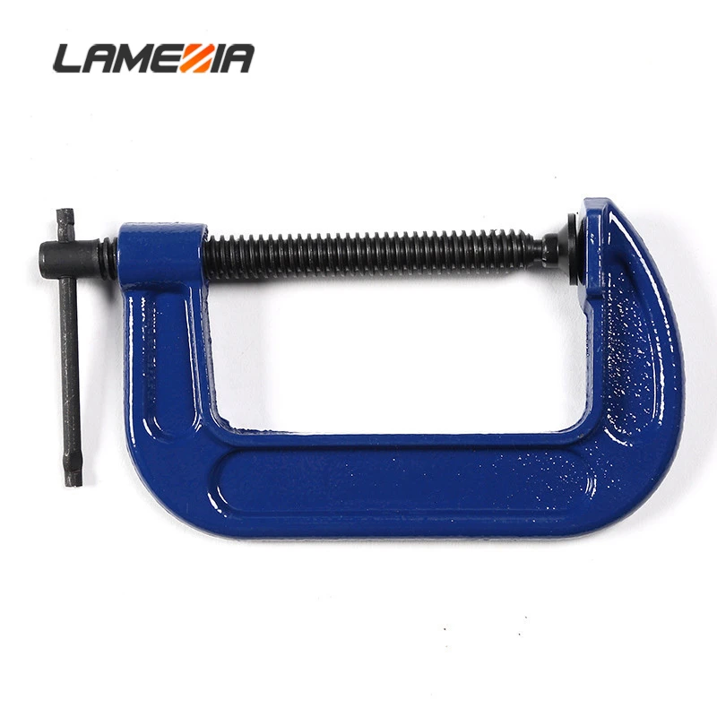 

LAMEZIA 1/2/3/4/5/6/8 Inch G Clamps High Quality Adjust Tools For Woodworking Pipe Carpentry 90 Clips Corner
