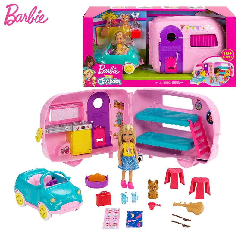 barbie camping car