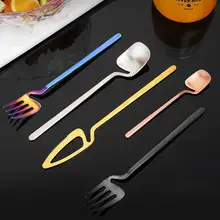 

Vibrant Color Practical Hanging Mixing Spoon Fork Set for Restaurant