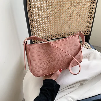 

New Arrivals PU Leather Purses Handbags luxury leather shoulder bag Stone Pattern Small Trendy Lady Hand Bag women 2020 designer