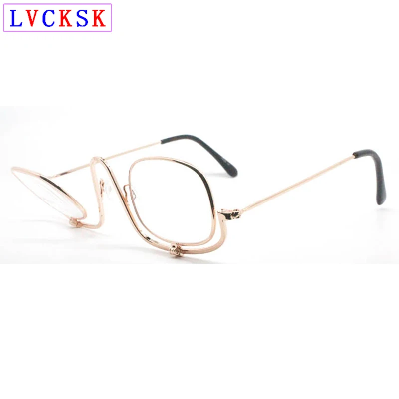 

Rotating Magnifying Makeup Reading Glasses Women Folding Clamshell Cosmetic Presbyopic Eyeglasses Unisex Hyperopia Eyewear N5