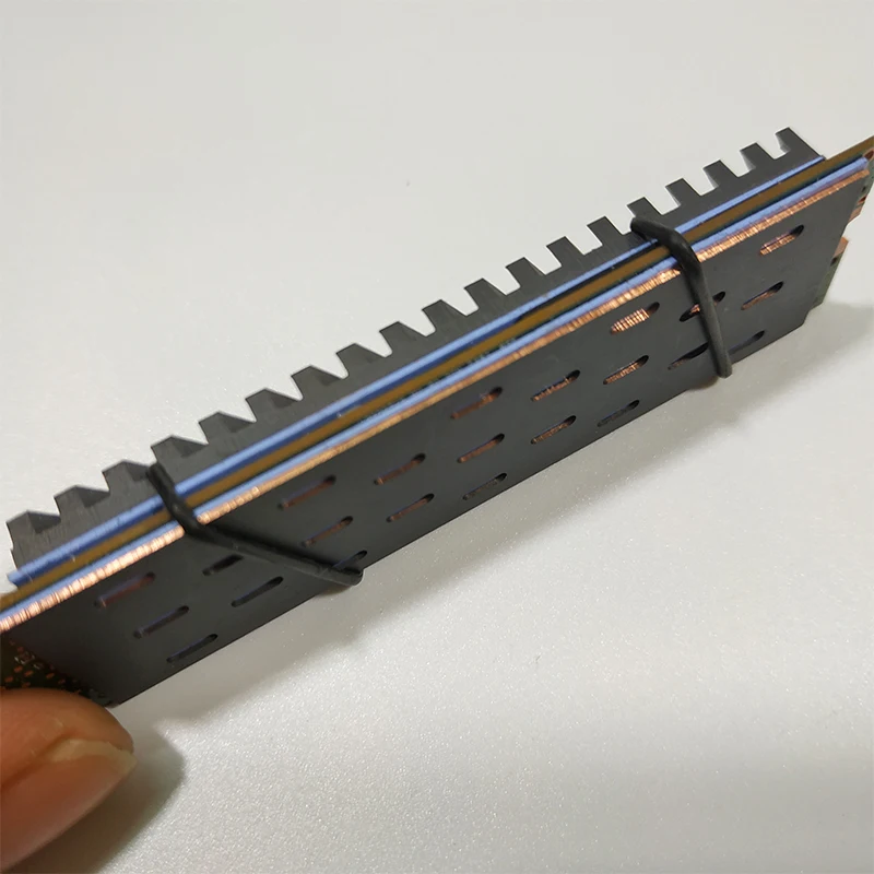 Чистый Медь графеновой батареи радиатора M.2 NGFF 2280 PCI-E NVME SSD Термальность Pad кулер для рассеивания тепла радиатора 0,5/1,5/2,0/3,0/4,0 мм