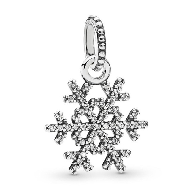 Sparkling Family Tree Dangle Charm Beads Fit Original Pandora Bracelet Pendant Necklace Jewelry