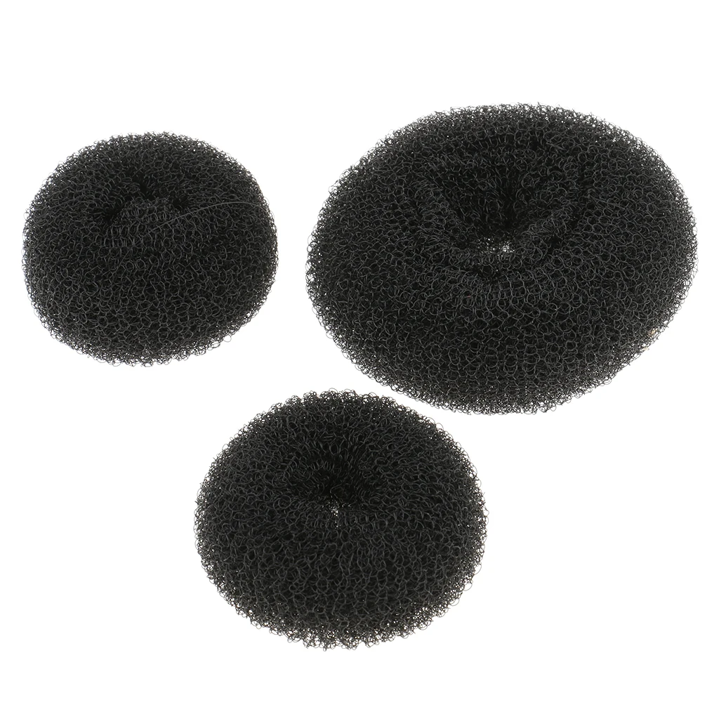 High Quality Hair Styling Accessories Set Bun DIY Maker Hair Clips Pins Elastic Ponytail Holder Ties Tools