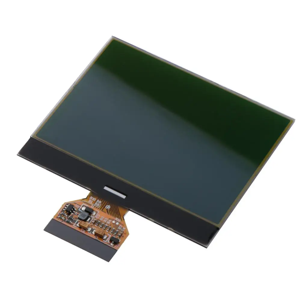 Car Replacement LCD Screen for  Audi A4 2001-2009 74x78mm Plastic Black