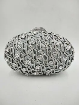 

New Female Crystal Diamond Clutches Women Evening Bag for Wedding Designer Bags Womans Bags Brand Designers 2020 High Quality