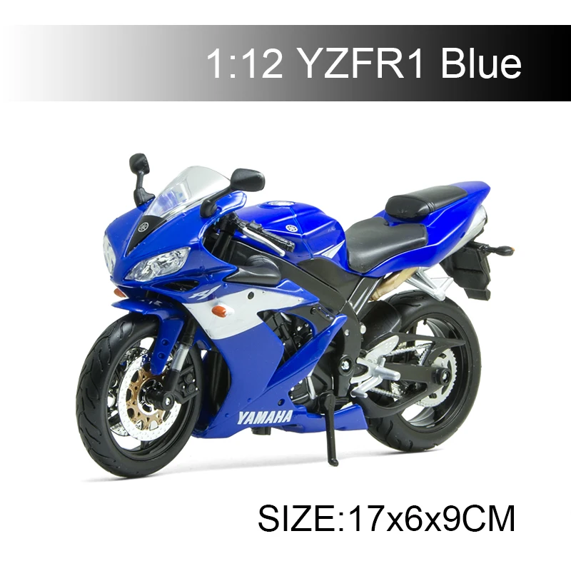 Diecast 1:12 Maisto Yamaha YZF-R1 Motorcycles Racing Motor bike Model Toy Gift 