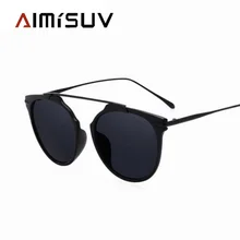 AIMISUV, брендовые, металлические, зеркальные, солнцезащитные очки, женские, Ретро стиль, круглые очки, Ретро стиль, солнцезащитные очки для женщин, UV400, Gafas De Sol Mujer