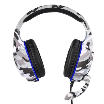 

Fashion Stereo Gaming Headphone LED Luminous PC Laptop With Mic Over Ear Gift Wired Ergonomic Volume Control Soft 3.5mm
