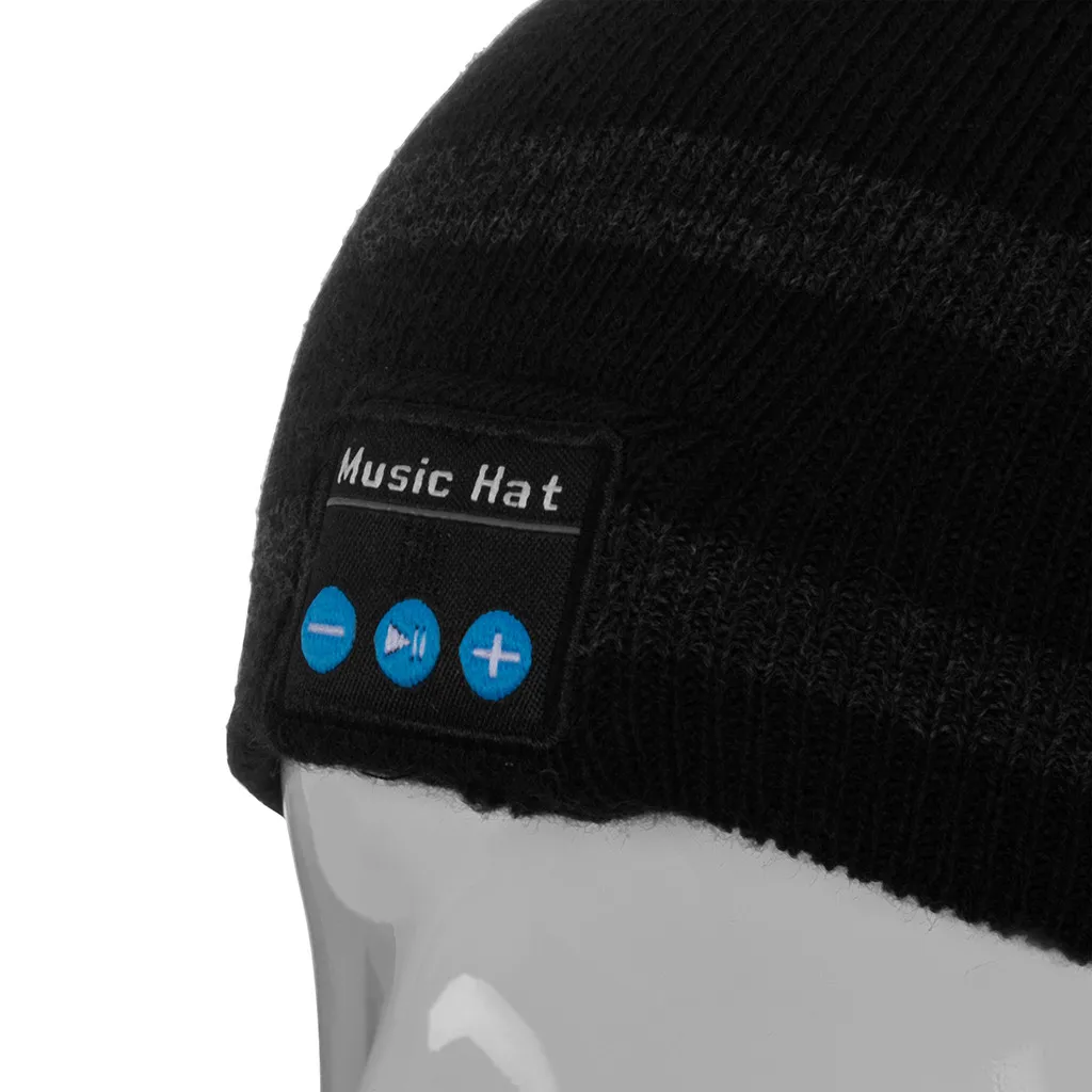 Bluetooth Beanie шапка музыкальная вязаная шапка с громкой связью стерео наушники беспроводные наушники Blutooth наушники гарнитура