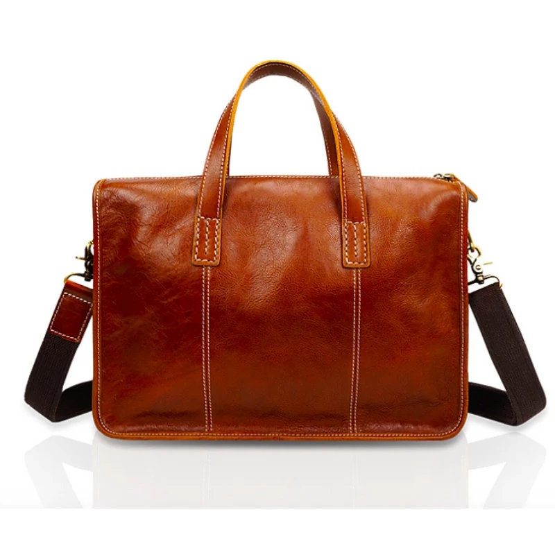 Водонепроницаемый от пыли для ноутбука сумка Для мужчин Для женщин кожа Бизнес ноутбук сумка Портфели модный Тетрадь чехол