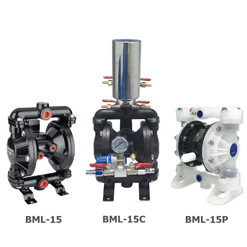 13,33 мм распыления костюм PTFE пневматический мембранный Водяной насос BML-15C с полкой