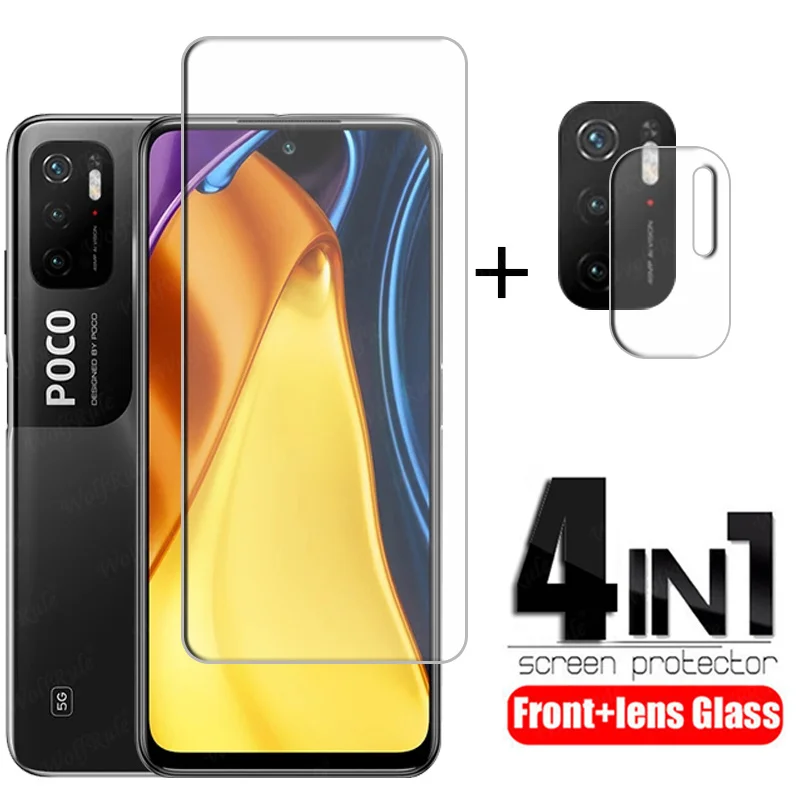 Per Xiaomi Poco M3 Pro Glass Per Poco M3 Pro Pellicola Proteggi Schermo In Vetro Temperato Per Telefono Poco F3 X3 M3 Pro