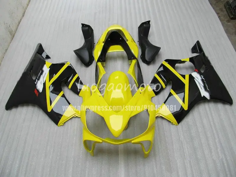 Желто-черный комплект обтекателей для HONDA CBR600F4i 01 02 03 Обтекатели CBR600 F4i 2001 2002 2003