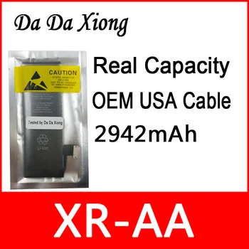 

5pcs/lot DHL Real Capacity China Protection board 2942mAh Battery for iPhone XR zero cycle replacement repair parts XR-AA