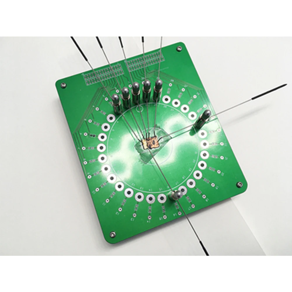 

Magnetic Fixture Data Repair Tools 10pcs Probe Solid State Drive Electronic Test Tools for Memory Card Data Card Repair