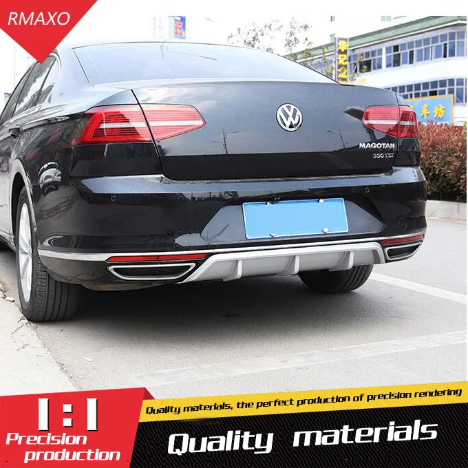 Задний спойлер для Passat B8 2017 2019 задний бампер из АБС пластика диффузор корпуса