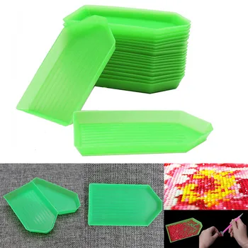 

5D DIY diamond picture 30 pieces of box diamond painting tool accessories diamond painting storage box diamond brush plat