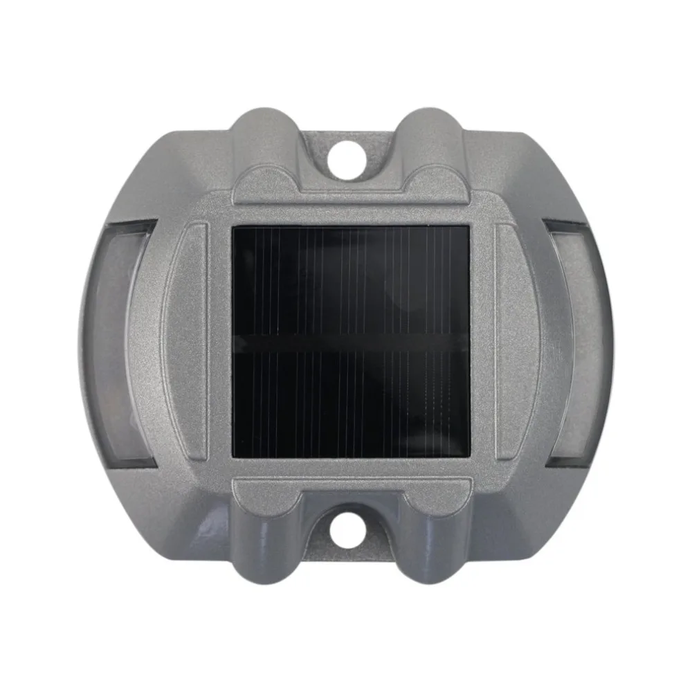 Waterproof blink lamp Path Light Solar Road Stud Paving IP68 Outdoor Driveway Pathway Yard Garden Step Lamps Warning Light