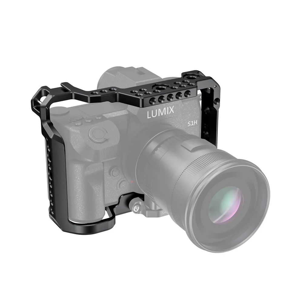 Клетка SmallRig S1H для камеры Panasonic S1H с креплением для холодного башмака и рельсом Nato Fr EVF крепление микрофона DIY опция видеосъемка 2488