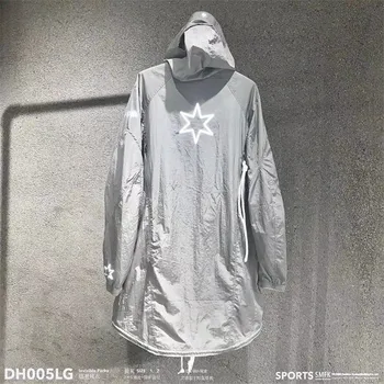 

Oversized 3M Reflective Jacket Men Women High-Quality Windproof Windbreaker Jackets
