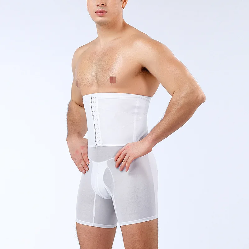 2020 Men Body Shaper Pants High Waist 