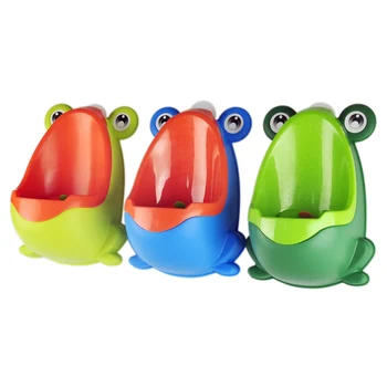 

Baby Boy Wall-Mounted Hook Frog Potty Toilet Training Frog Stand Vertical Urinal Penico Pee Infant Toddler Bathroom Frog Urinal