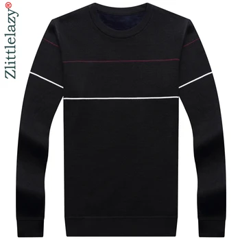 

2019 new designer pullover striped men sweater mens thick winter warm jersey knitted sweaters mens wear slim fit knitwear 50553