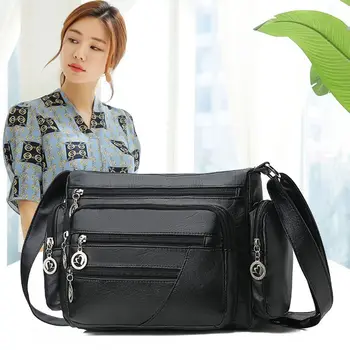 

Women PU Leather Shoulder Lady Crossbody Bag Tote Messenger Satchel Purse F42A