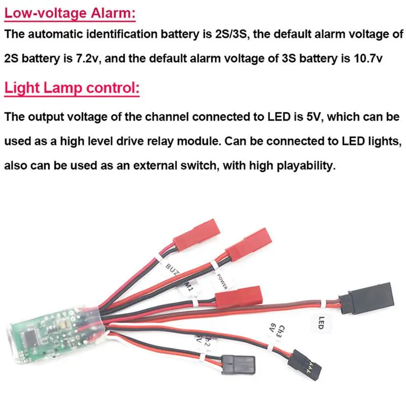 LeadingStar Dumbo RC 10A матовый ESC двухсторонний регулятор скорости с тормозом для RC моделей автомобилей лодки самолета Spart части