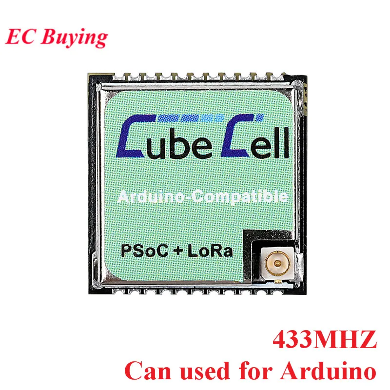 433MHZ For Arduino ASR6501 SX1262 LoRaWAN макетная плата адаптер CubeCell модуль датчика ASR650x Wifi 868 МГц 915 МГц 433 МГц для Arduino LoRa Node - Цвет: 433MHZ For Arduino