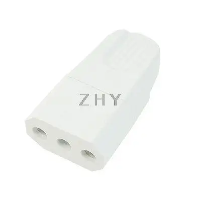 

AC 250V 2.5A EU 2 Round Pin Power Socket Adapter Connector