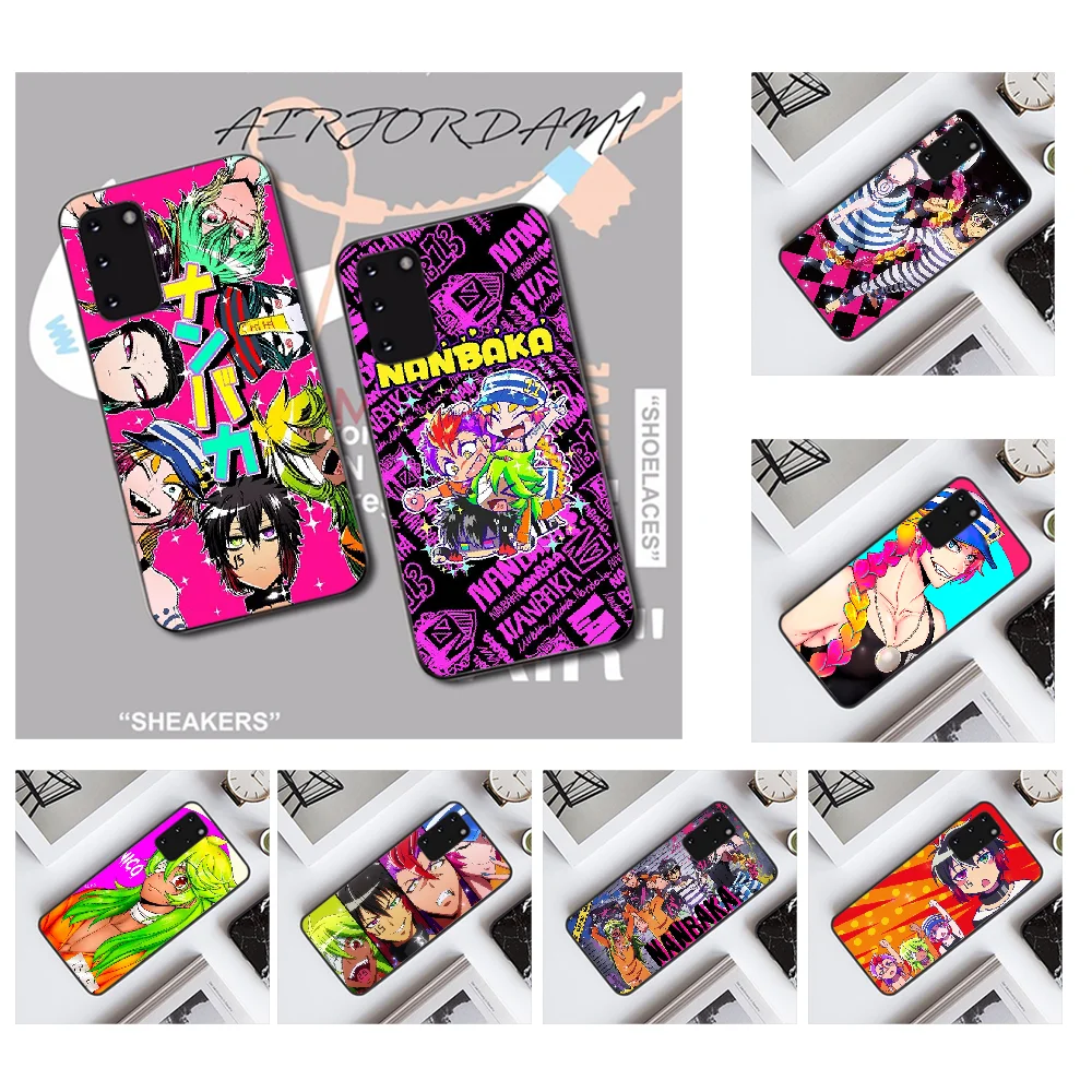 NBDRUICAI Япония мультфильм Nanbaka аниме мягкий черный чехол для телефона Samsung S20 plus Ultra S6